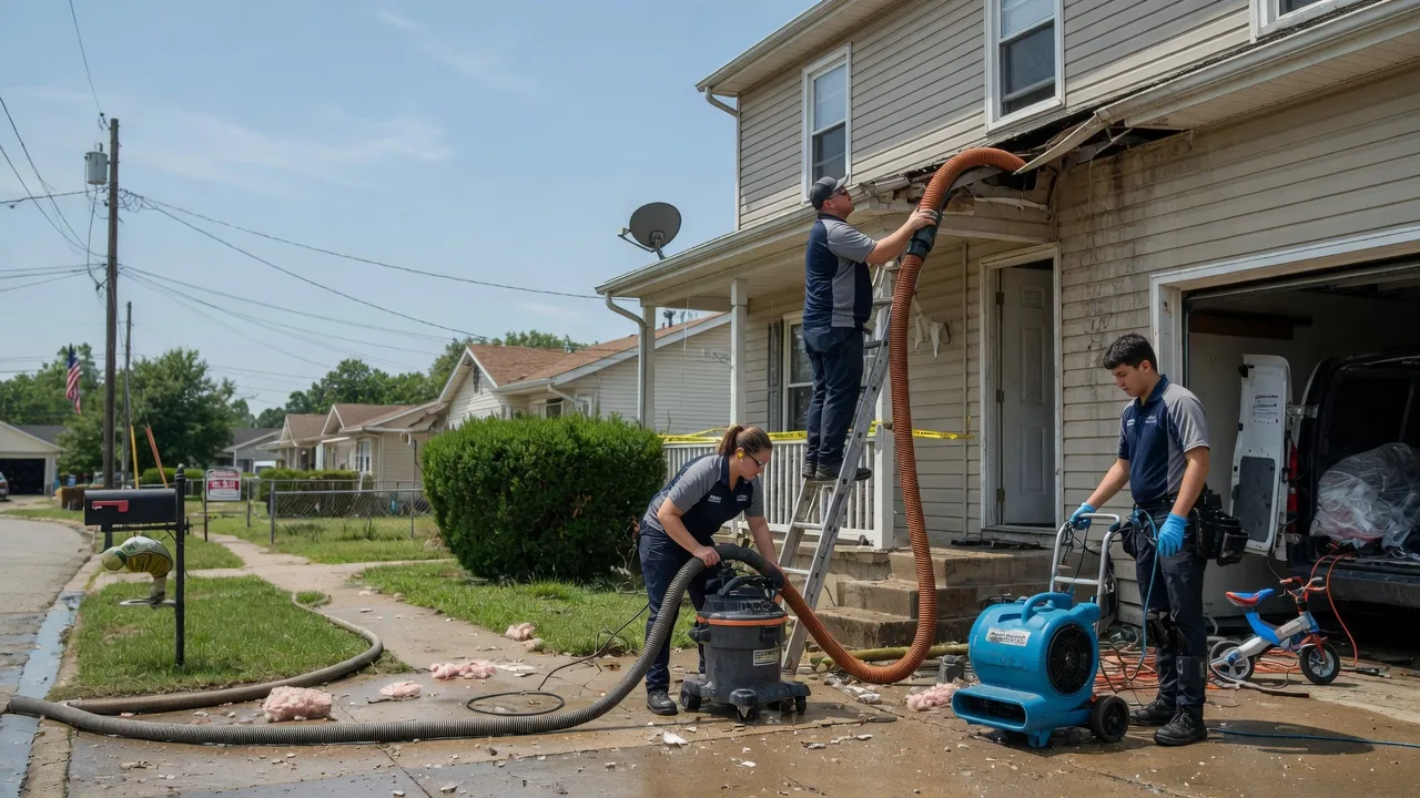 Water Damage Restoration in Brazil, IN near me